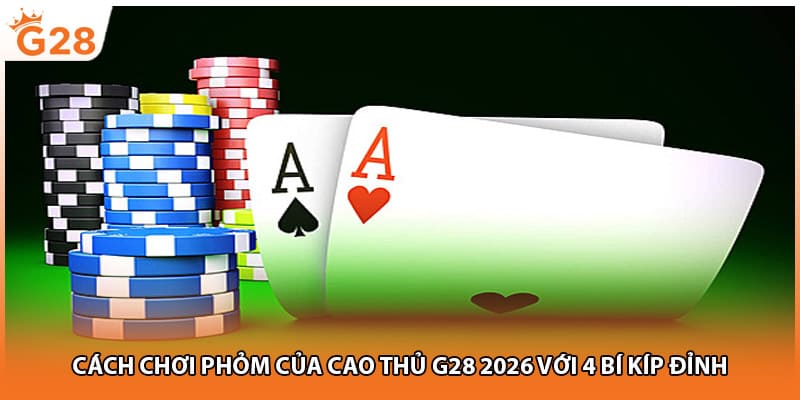 Cách Chơi Phỏm Của Cao Thủ G28 2026 Với 4 Bí Kíp Đỉnh